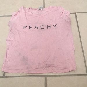 Peachy top